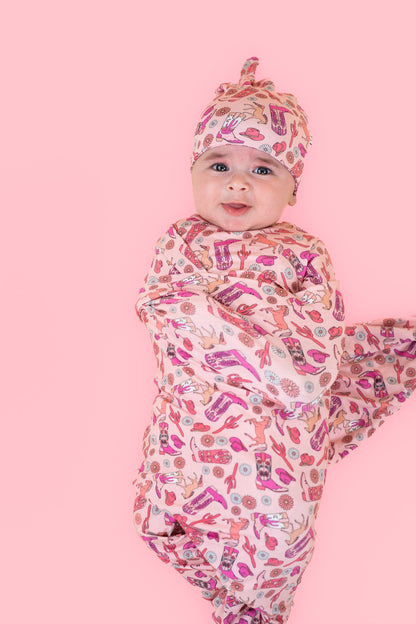 STAY WILD COWGIRL DREAM SWADDLE & BEANIE