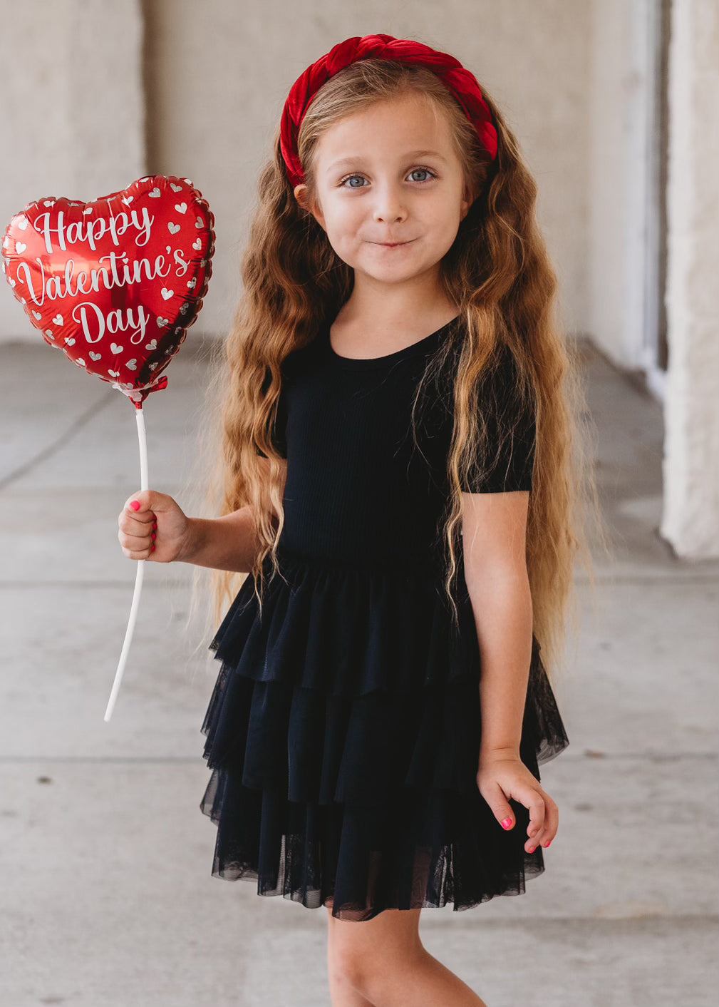 BLACK RIB DREAM TUTU DRESS