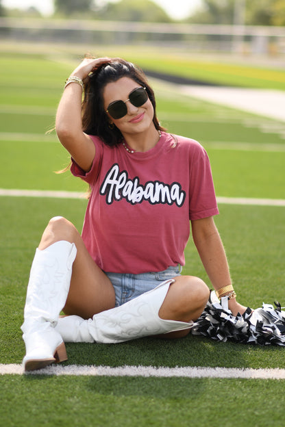 Alabama Distressed Tee