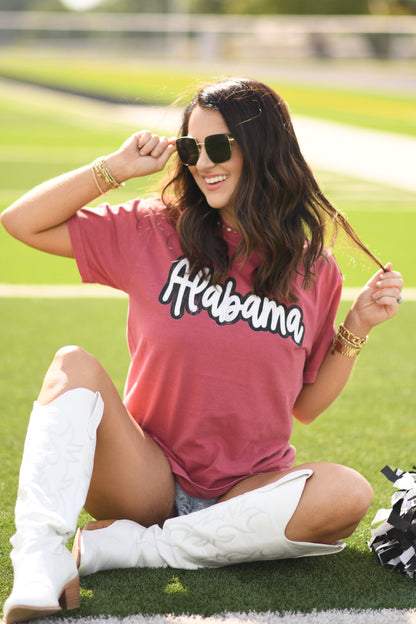 Alabama Distressed Tee
