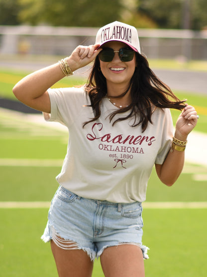 Sooners Bow Tee