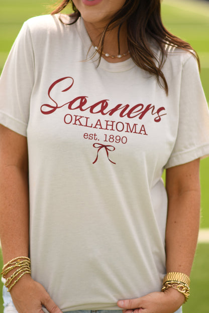 Sooners Bow Tee
