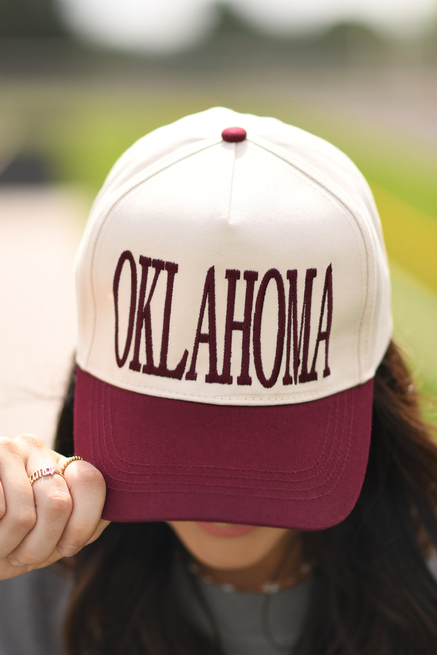 Oklahoma Two Tone Hat