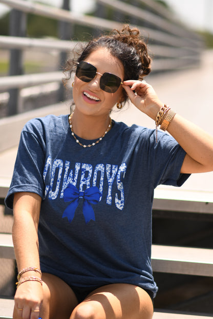 Cowboys Chinoiserie Bow Tee