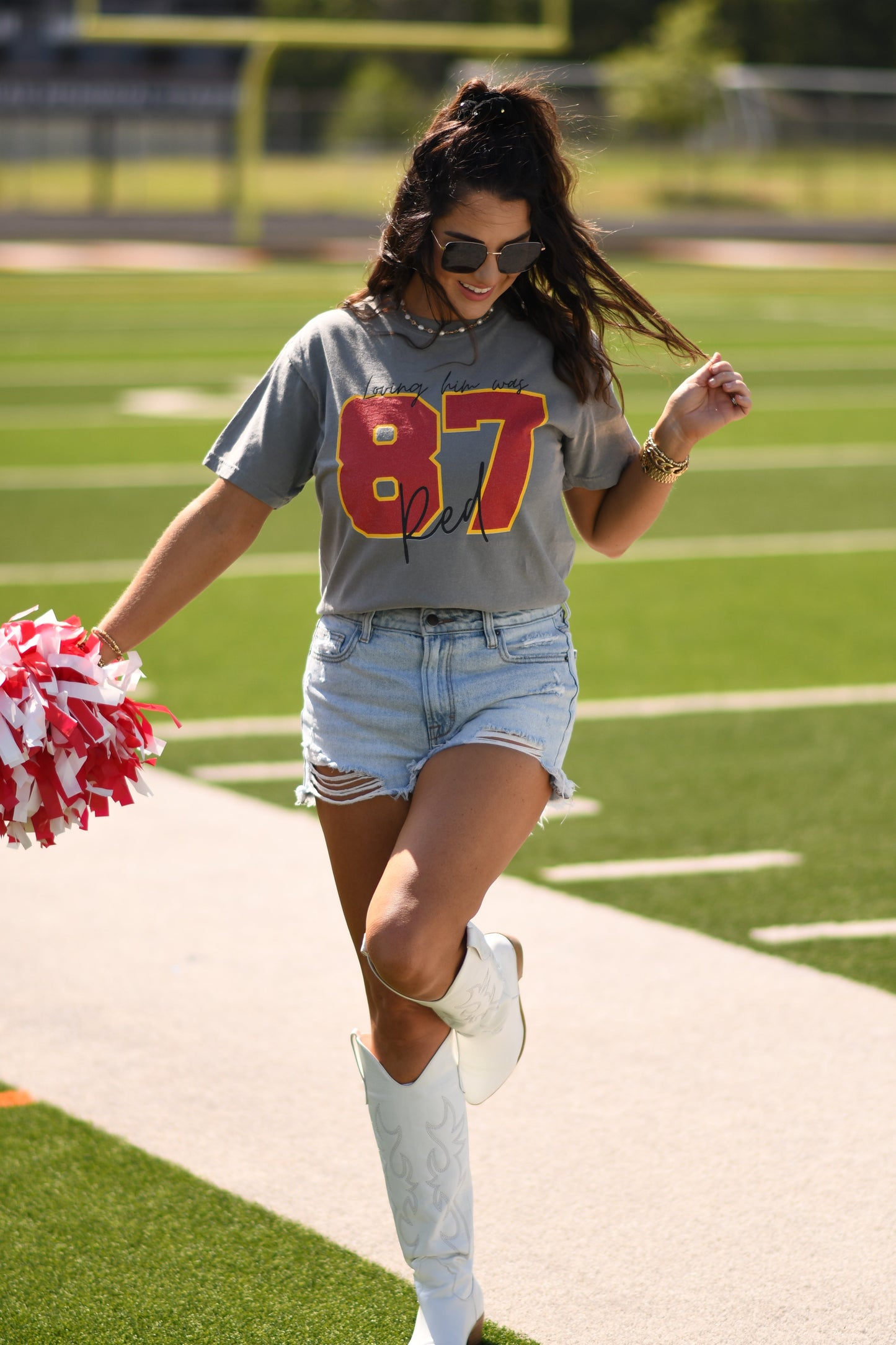 Loving Him Was Red Tee