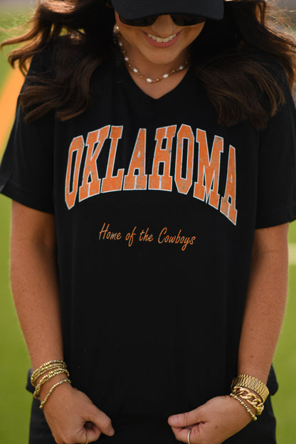 Oklahoma Home Of The Cowboys Tee