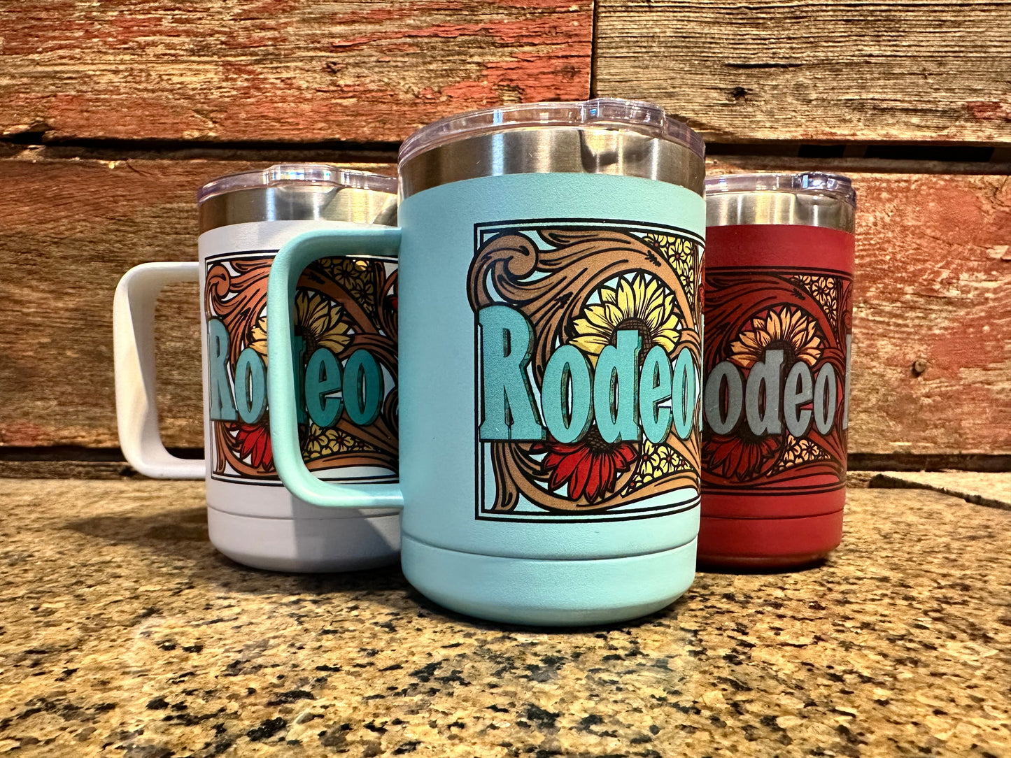 Rodeo Mom 15 oz coffee mug