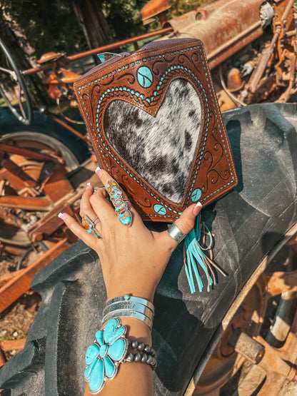 The Heart Throb Wallet a Haute Southern Hyde by Beth Marie Exclusive