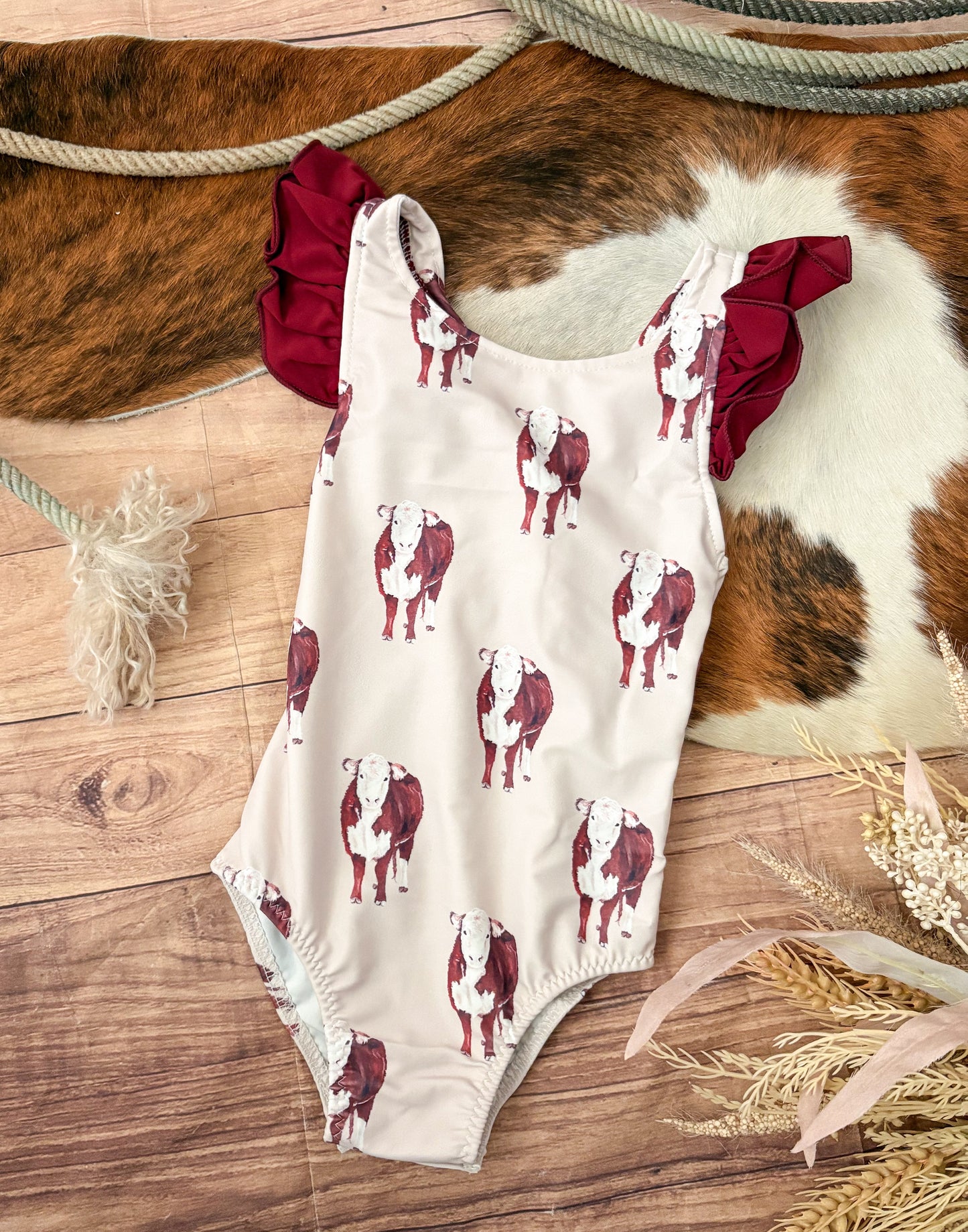 Hereford One Piece Bow Swimsuit