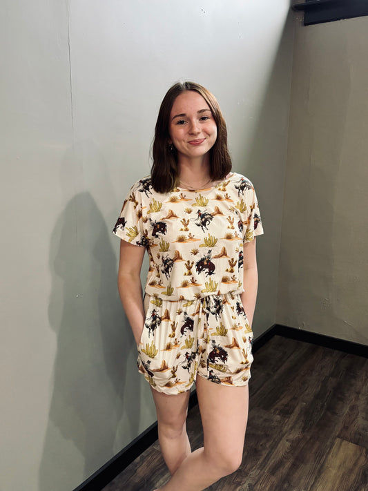 Down in the Desert Romper