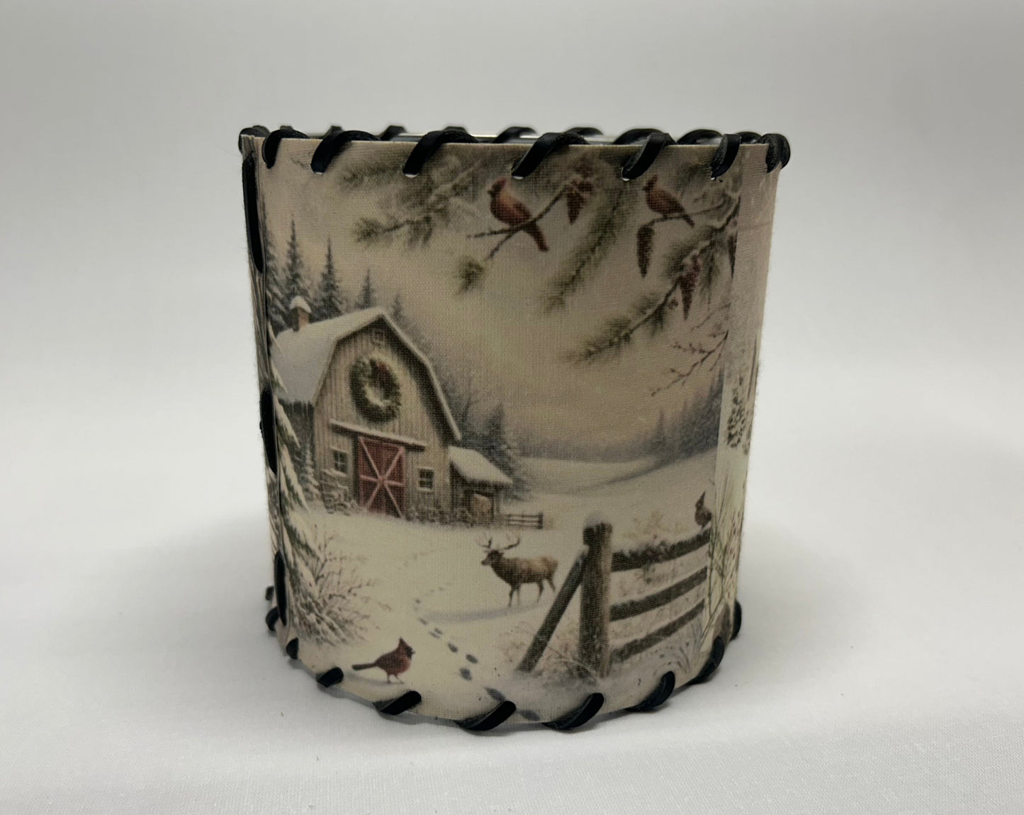 Winter Visitors Lampshade