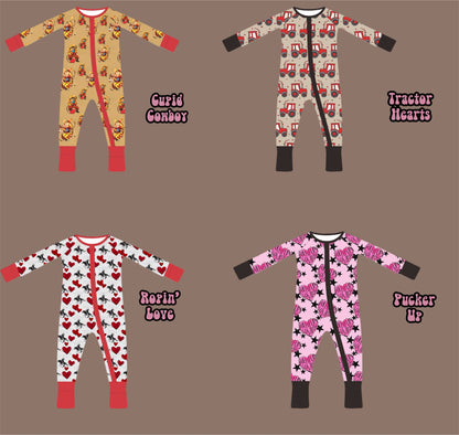 Bamboo Jammie Zip RTS