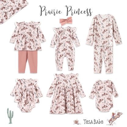 Prairie Princess Girl's Western Bamboo Pajama Set