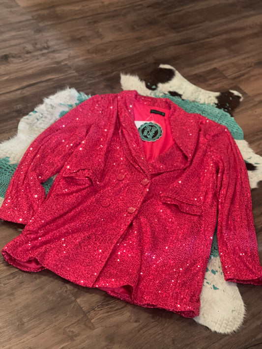 BLINGIN' BLAZER PINK