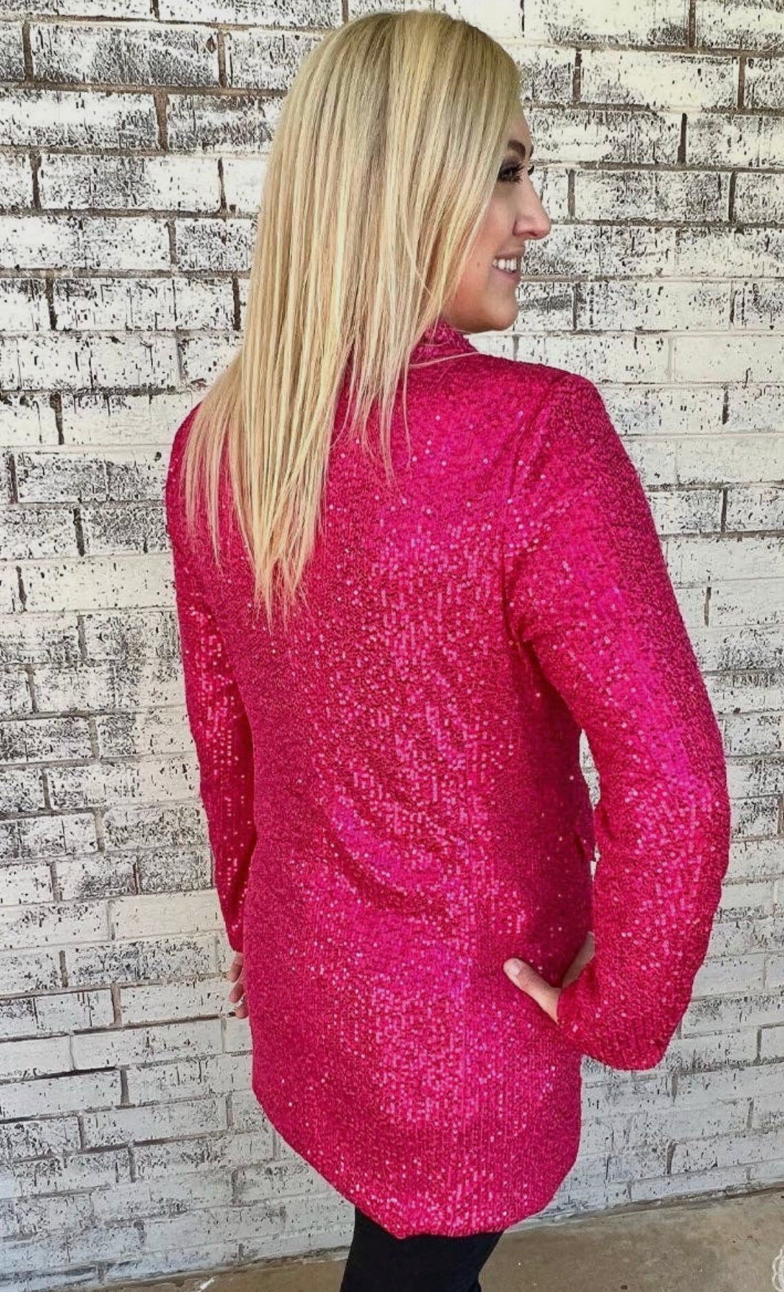 BLINGIN' BLAZER PINK