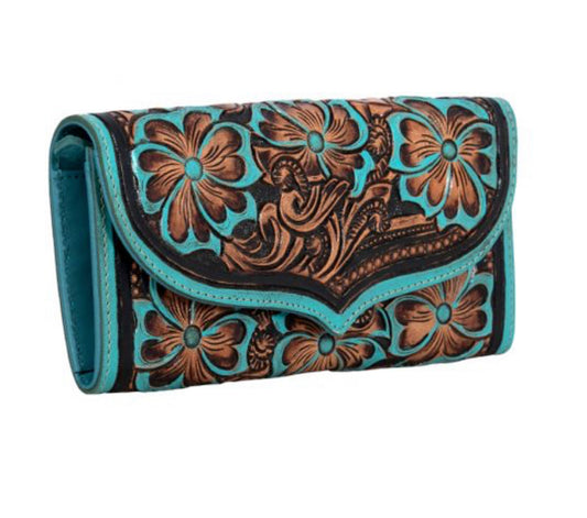 Flower Crest Ridge Wallet