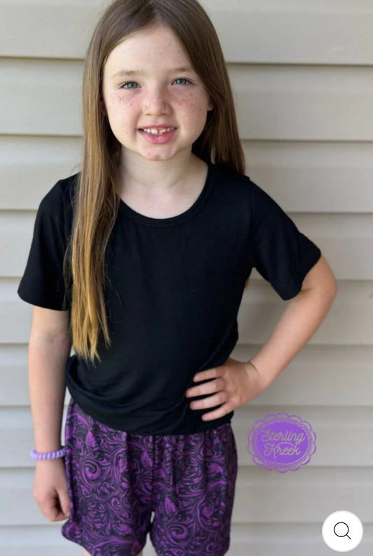 Girls Sheridan Shorts Purple