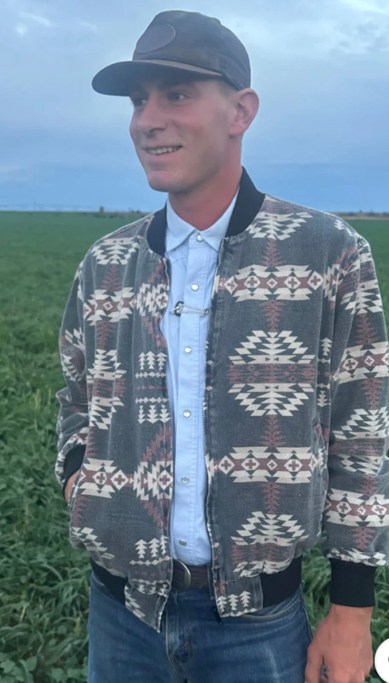 SAGEBRUSH SPIRIT BOMBER JACKET- men/women's