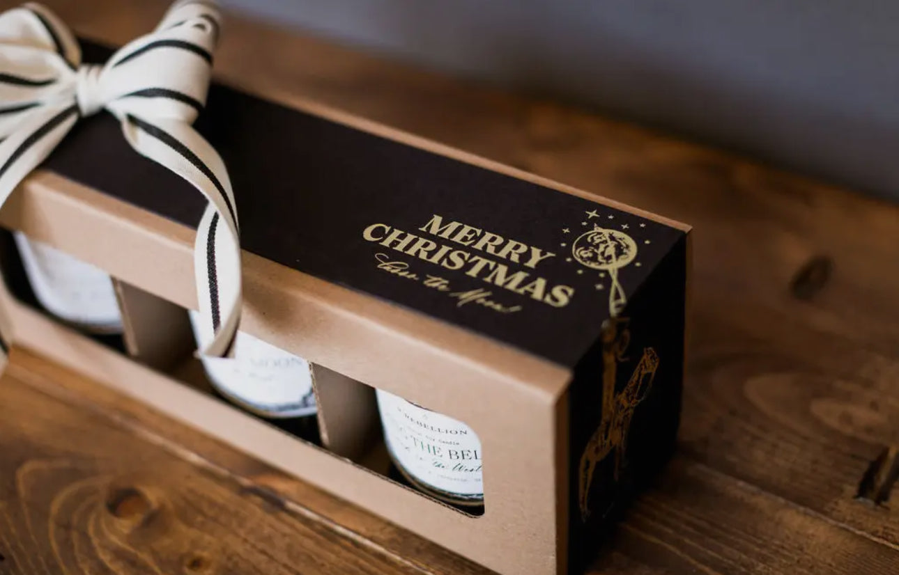 Merry Christmas Boxed Candle Gift Set