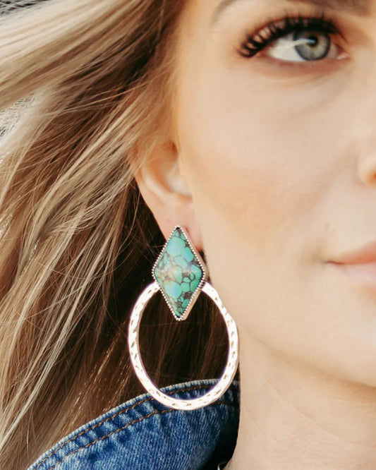 Silver Dollar Road Earrings