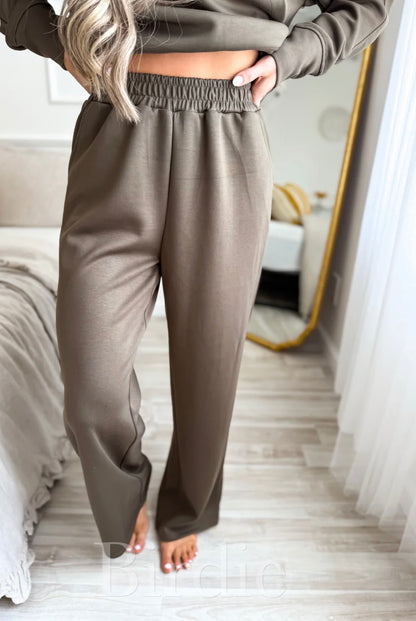 Birdie Army Green Scuba Pants