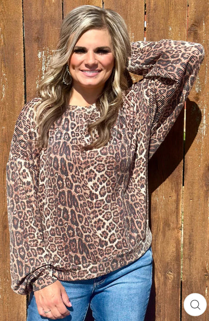 Hear Me Roar Sweater Top