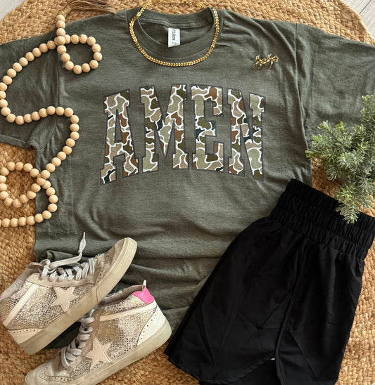 Amen Camo Tee