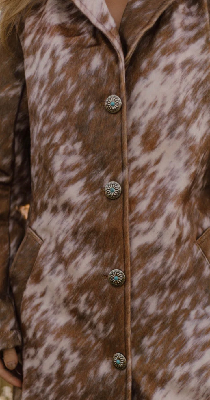 COWS COME HOME LONG JACKET