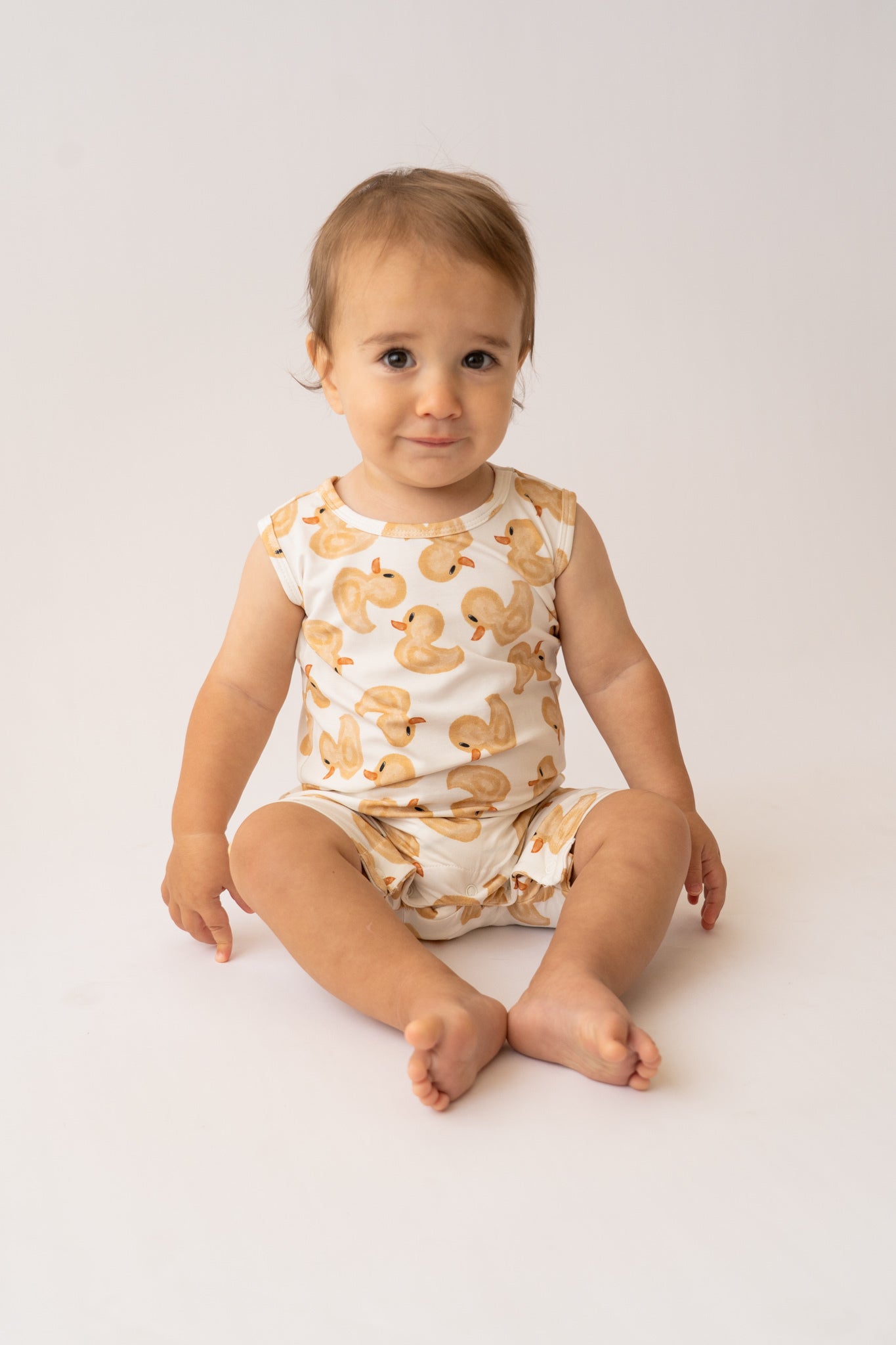 Ducky Shorty Tank Romper