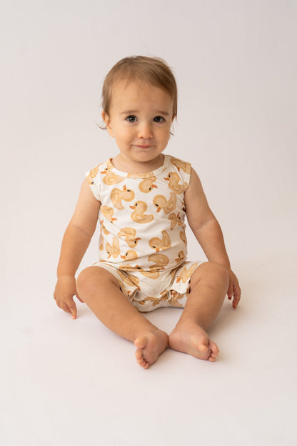 Ducky Shorty Tank Romper