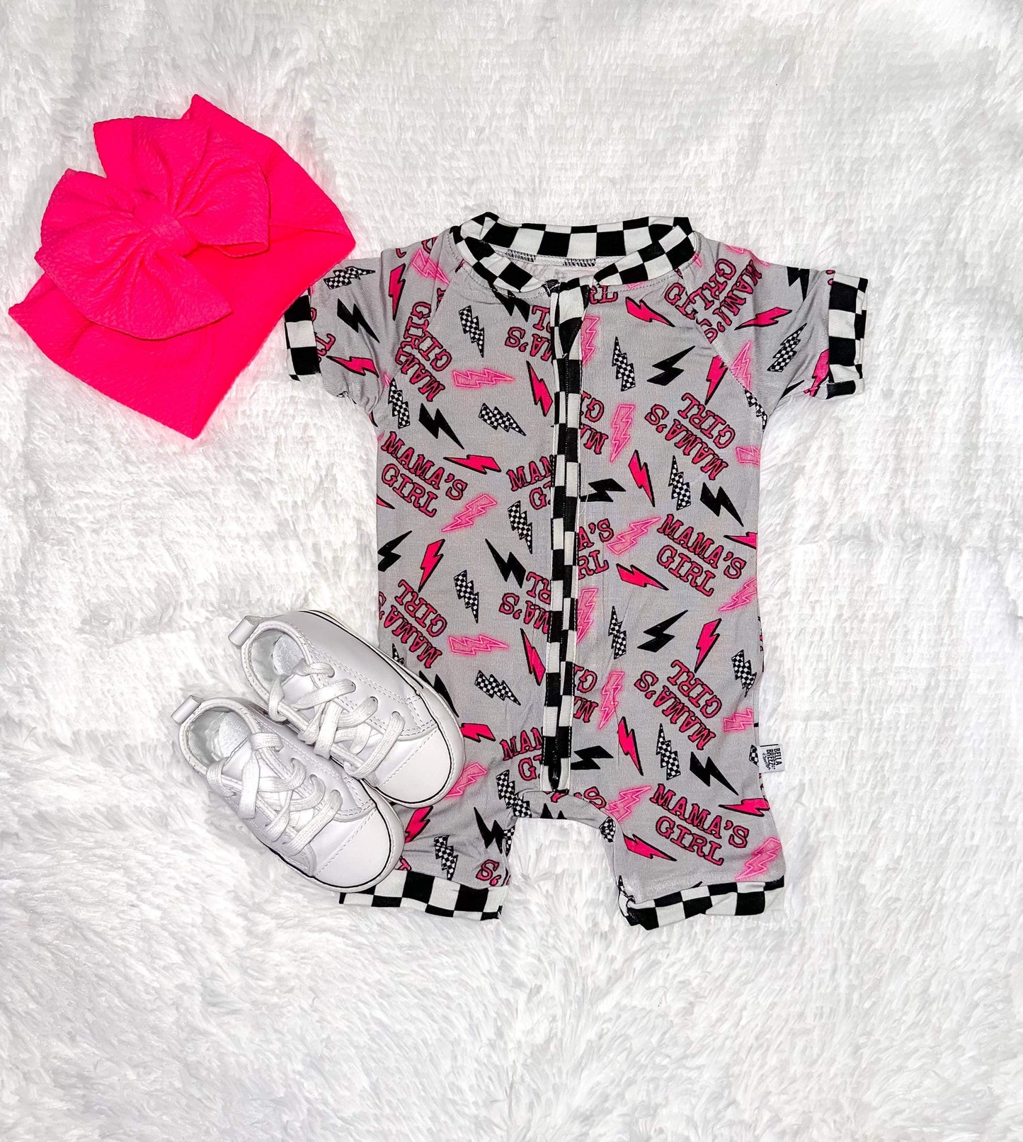 Mama's Girl Bamboo Shortie Romper