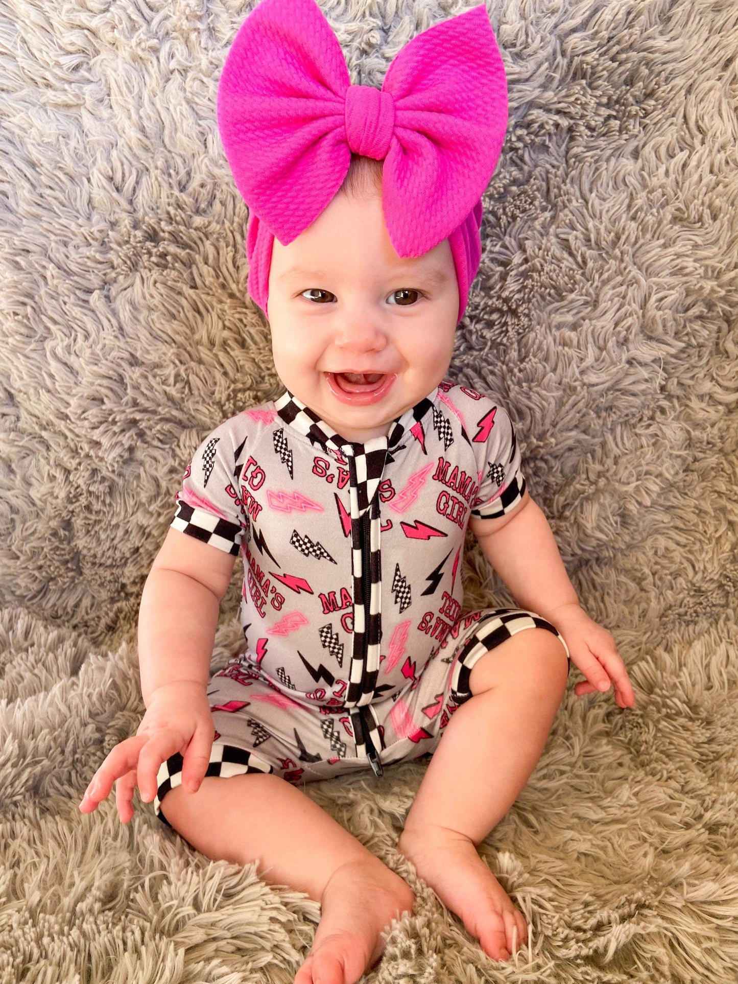 Mama's Girl Bamboo Shortie Romper