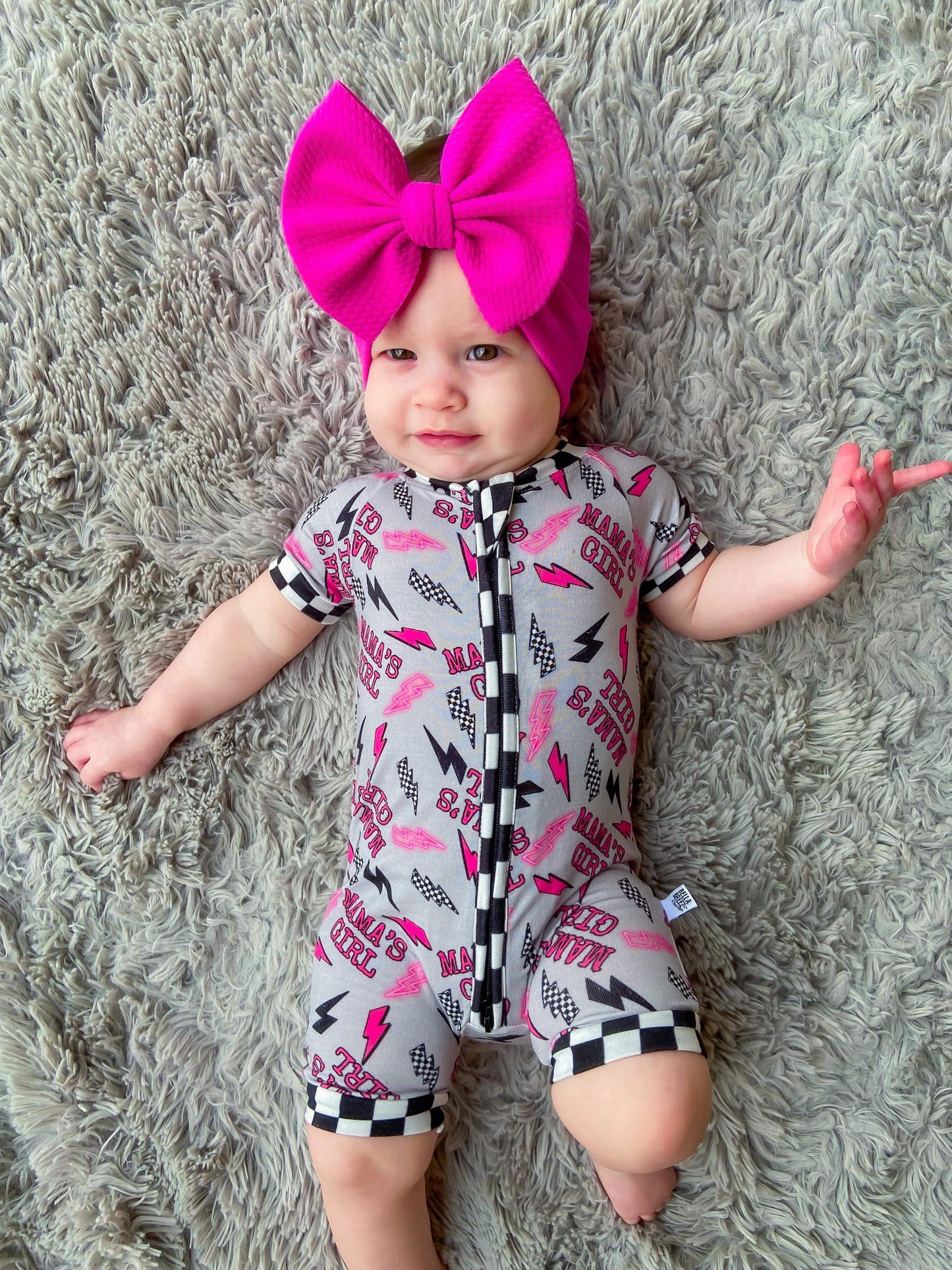 Mama's Girl Bamboo Shortie Romper