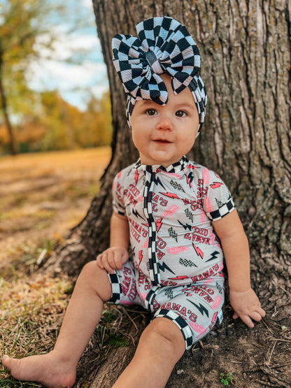 Mama's Girl Bamboo Shortie Romper