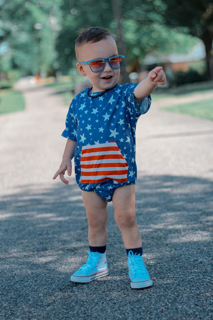 USA Bubble Romper