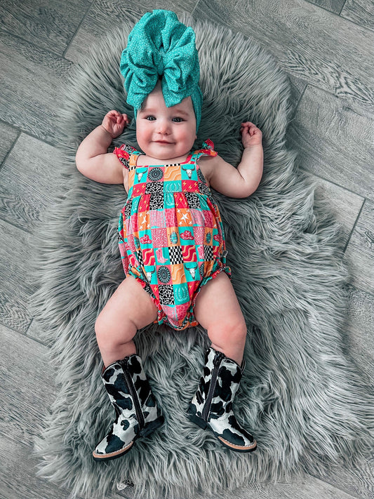 Howdy Bamboo Romper