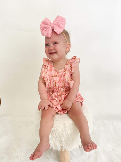 Cowgirl Up Bamboo Romper