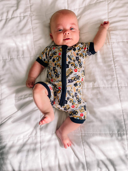 Construction 2.0 Bamboo Shortie Romper