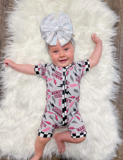 Mama's Girl Bamboo Shortie Romper