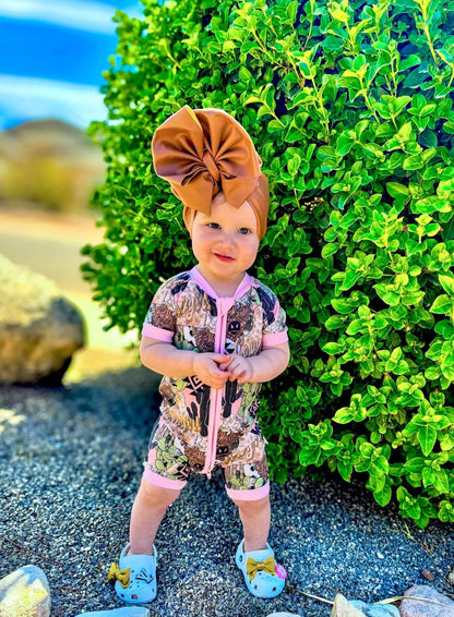 Cowgirl Bamboo Shortie Romper