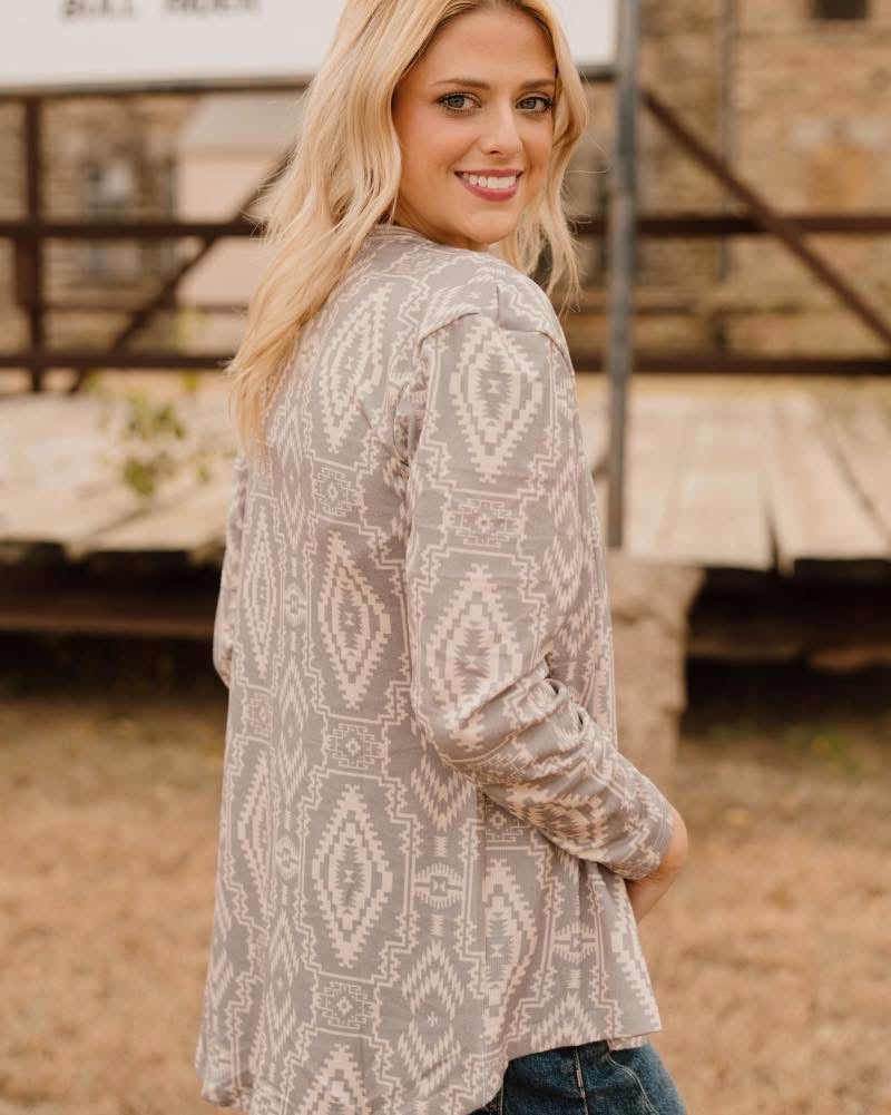 Smoke Over Sand Cardigan