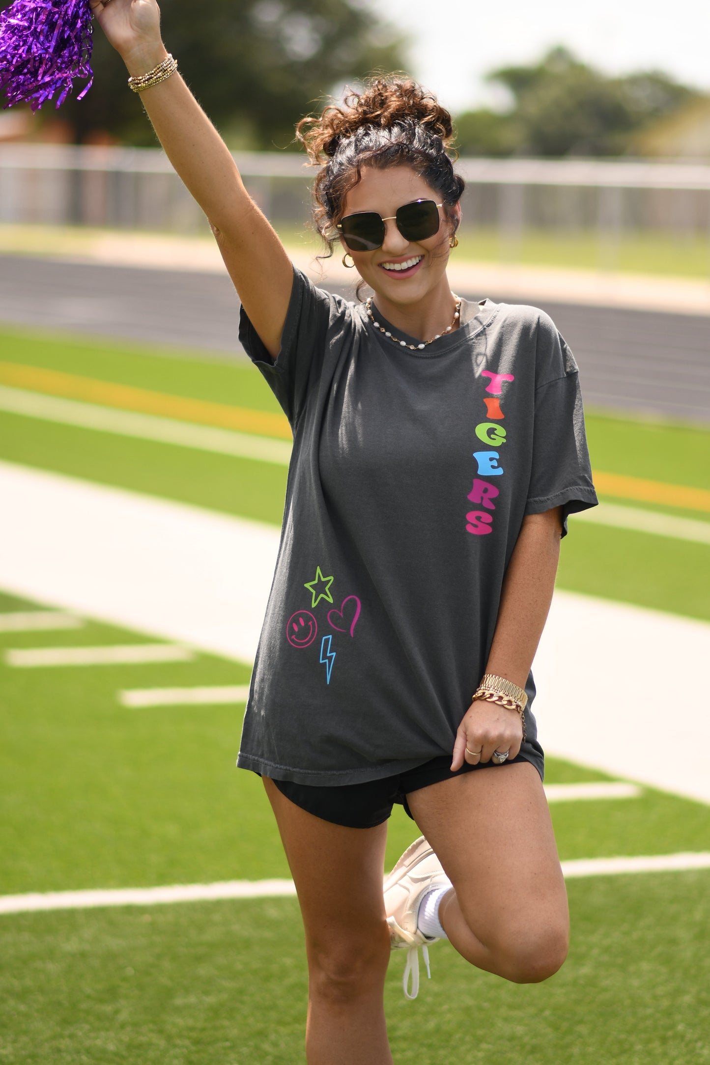 Custom Funky Spirit Icons Tee