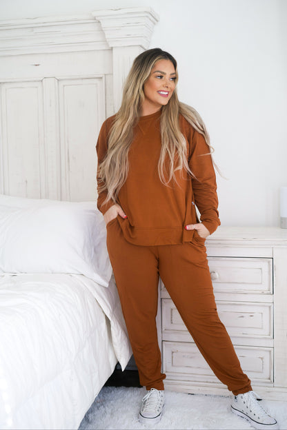 COPPER TERRY DREAM WOMEN’S JOGGERS