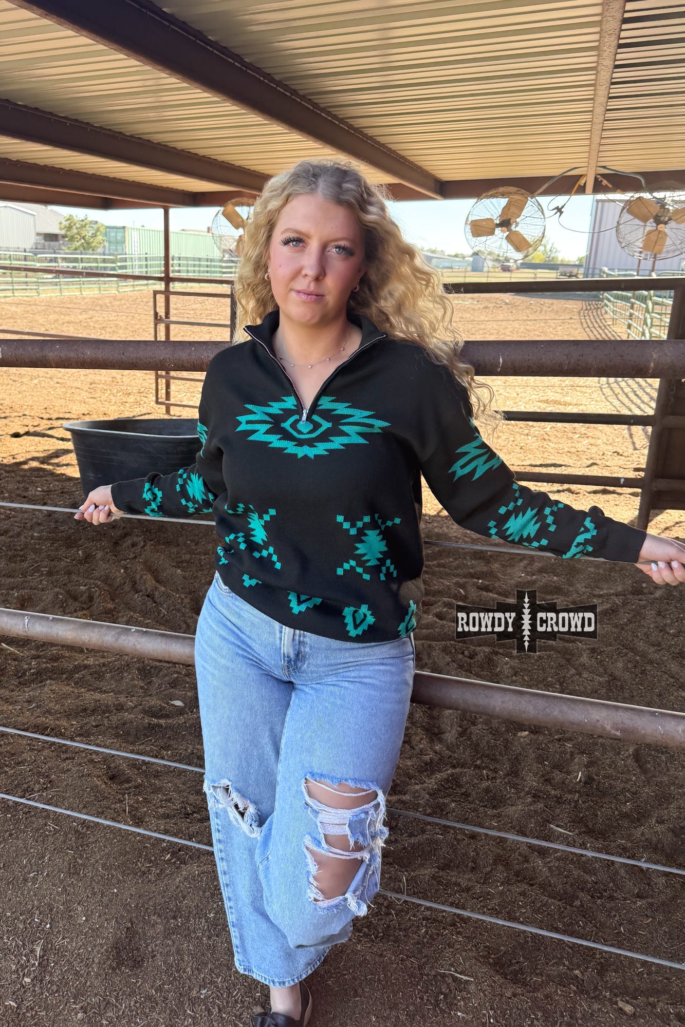 BLACK Calhoun Pullover