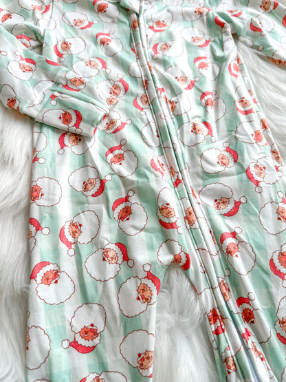 Gingham Santa sleeper