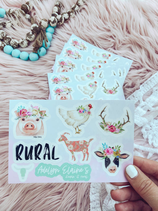 Farm - Sticker Sheet