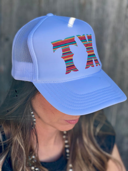 Serape State Custom Foam Trucker Cap