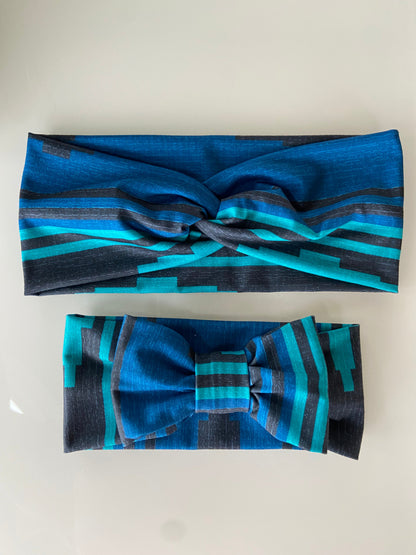 Blue Western Sport Headband