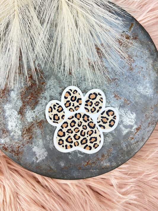 Leopard Paw - Sticker