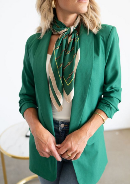 The Destiny Blazer in Green